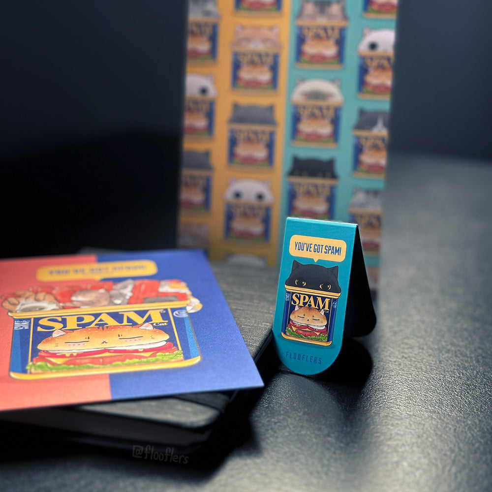 SPAM - Magnetic Bookmark