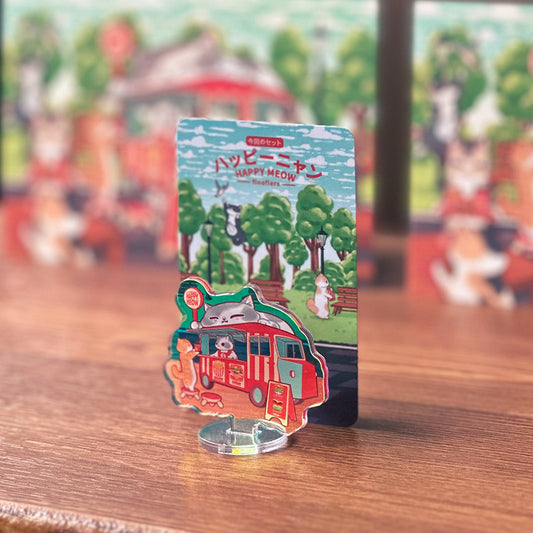 Happy Meow Food Truck - Acrylic Stand