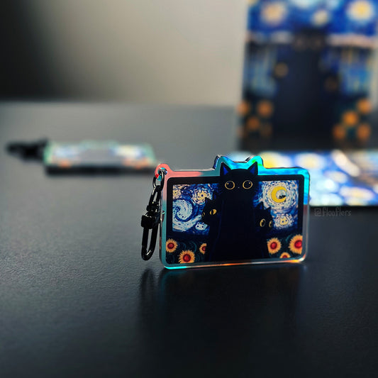 Starry Meows - Acrylic Clasp