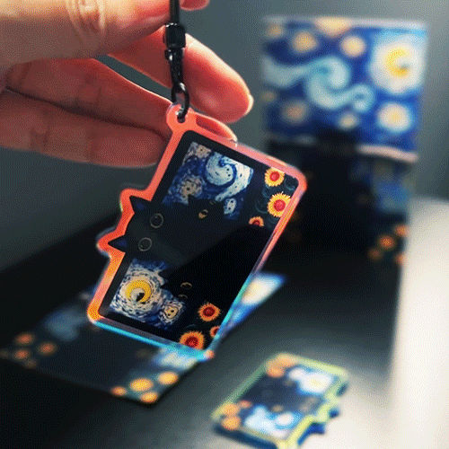 Starry Meows - Acrylic Clasp