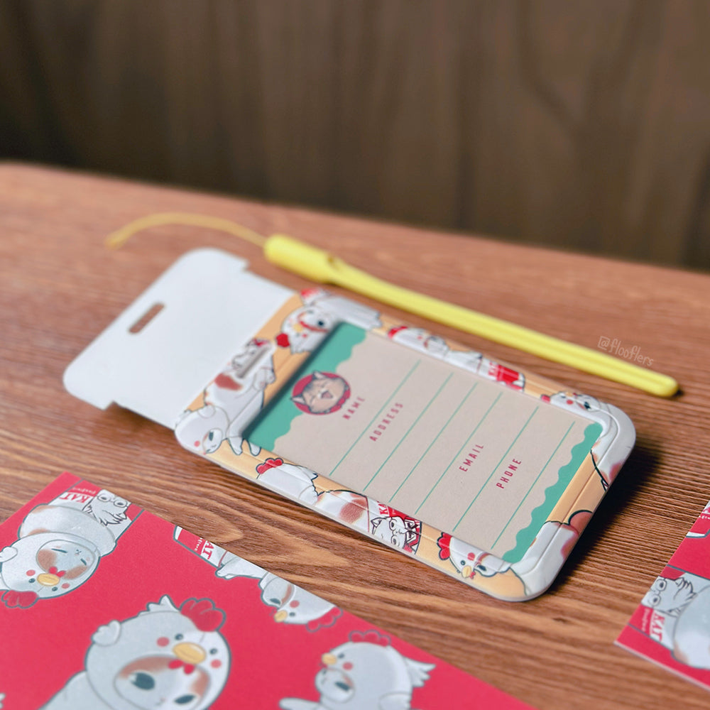 Floofy Lickin' Good - Card Case