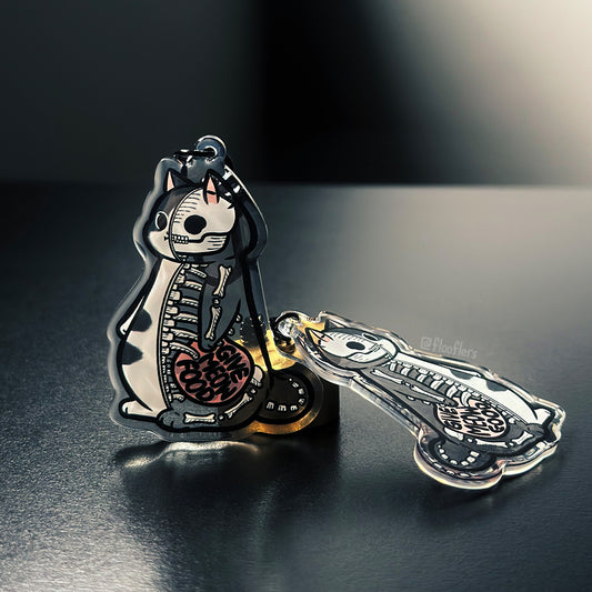 Give Meow Food II - Acrylic Clasp