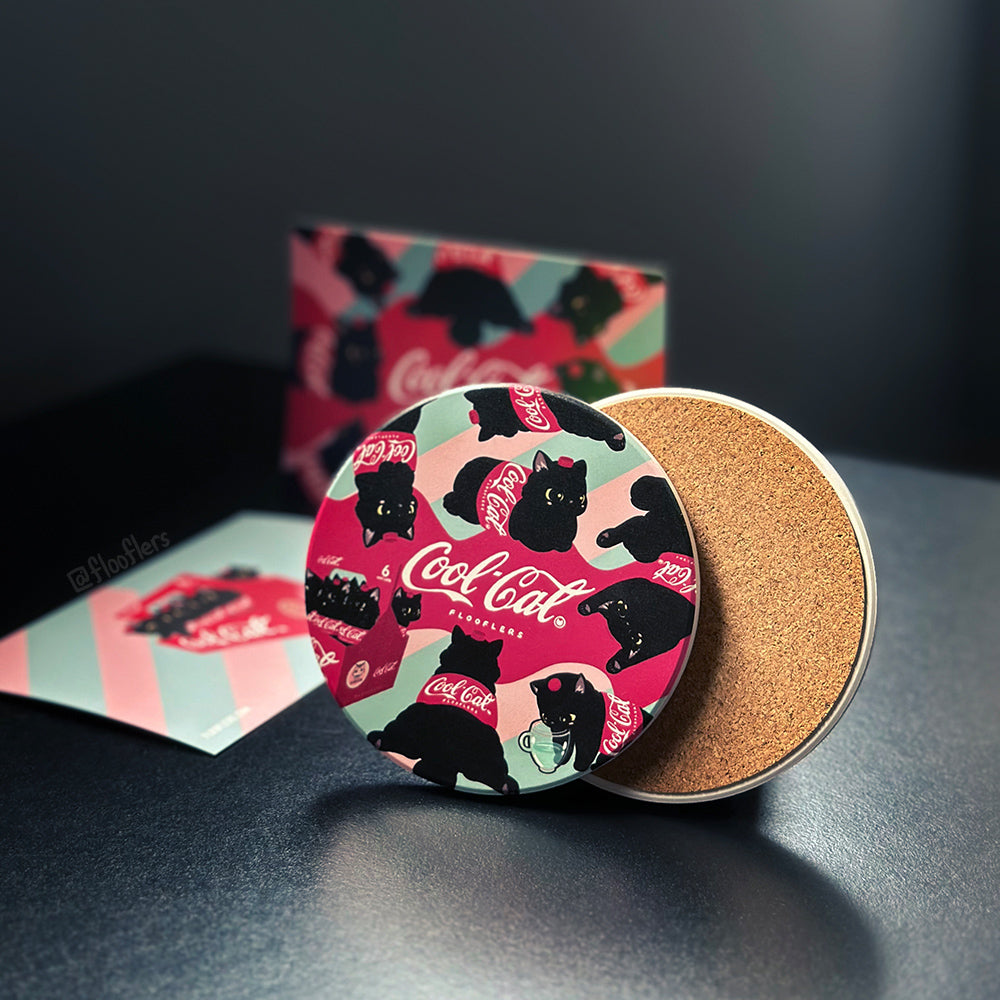 Cool Cat - Coaster