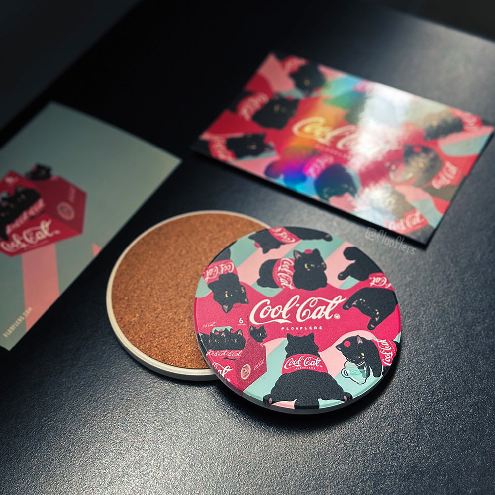 Cool Cat - Coaster