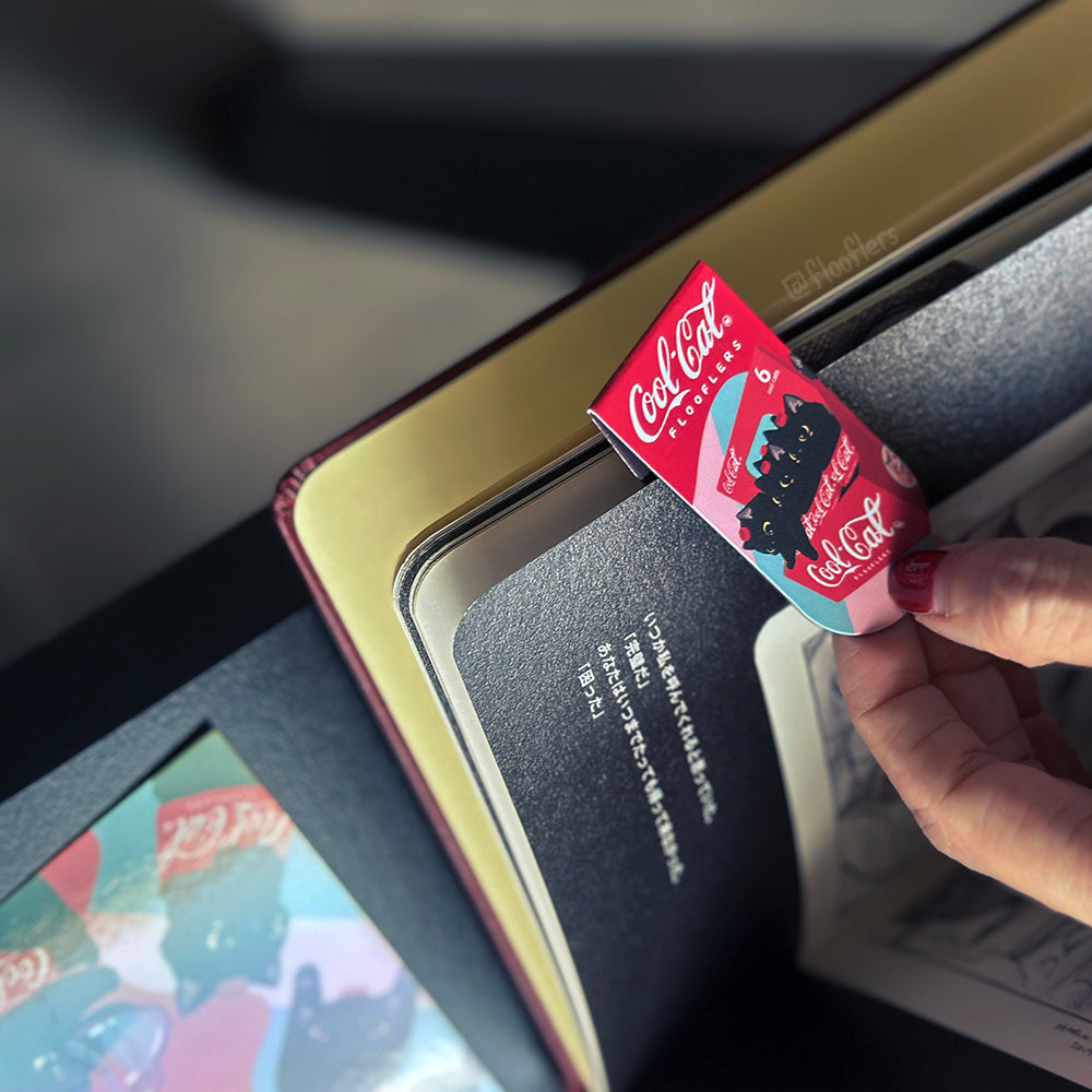 Cool Cat - Magnetic Bookmark