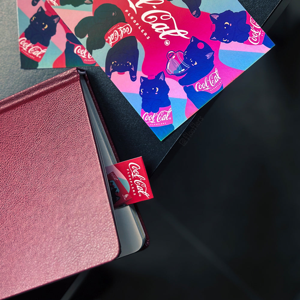 Cool Cat - Magnetic Bookmark