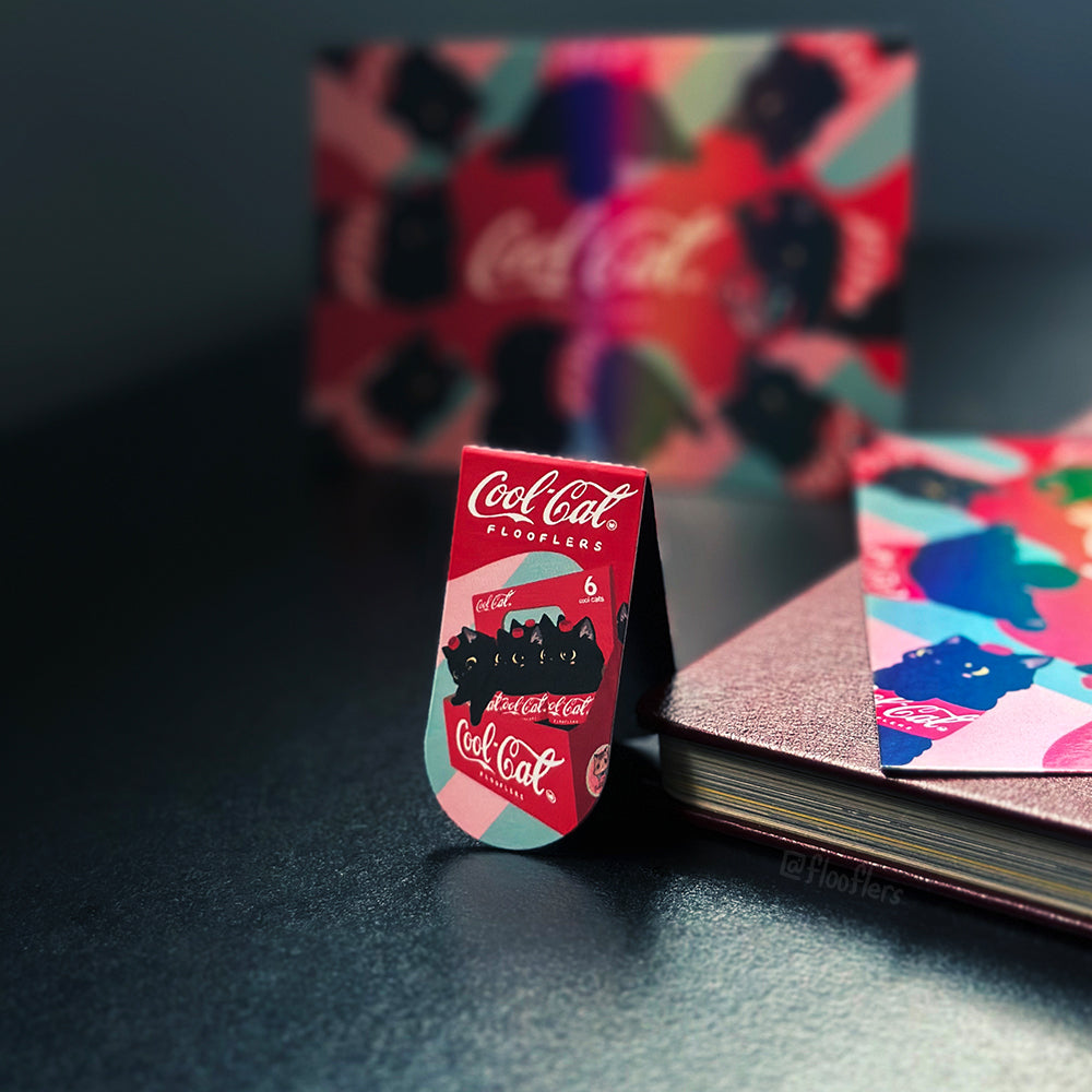 Cool Cat - Magnetic Bookmark