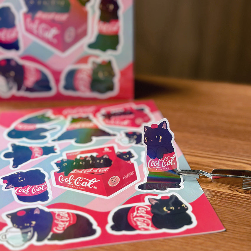 Cool Cat - Sticker Sheet