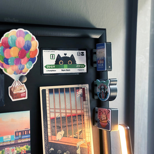 Nom Nom Station - Magnet