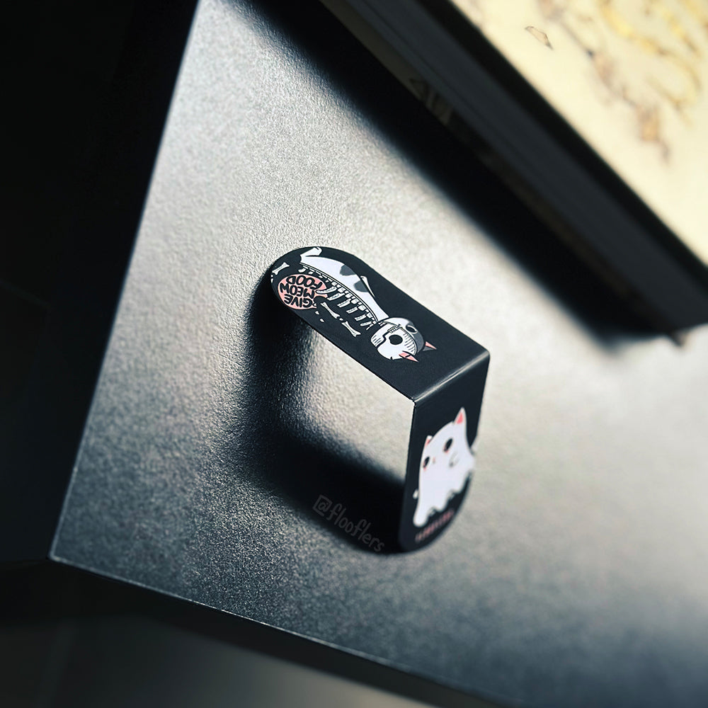 Ghostly Meows - Magnetic Bookmark