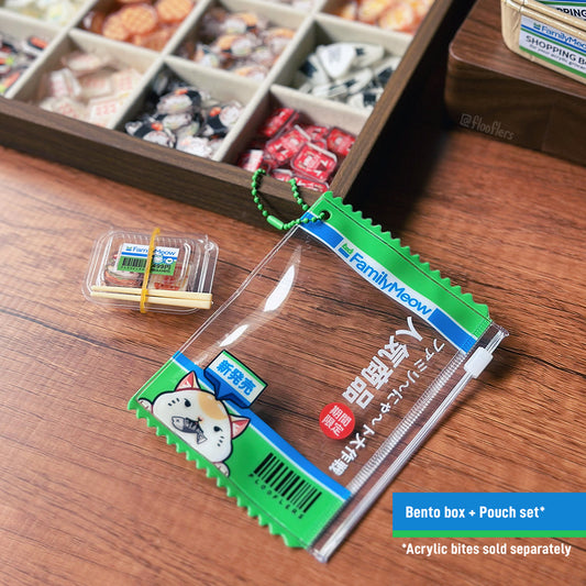 Konbini Shopping - Fami Bento Box & Pouch Set