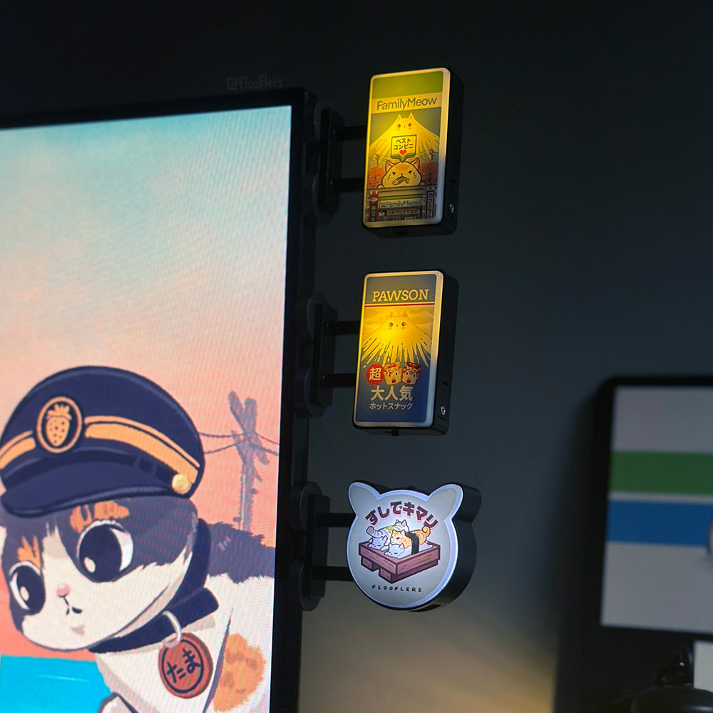 Sushi Kaiten - Mini Magnetic Led Sign