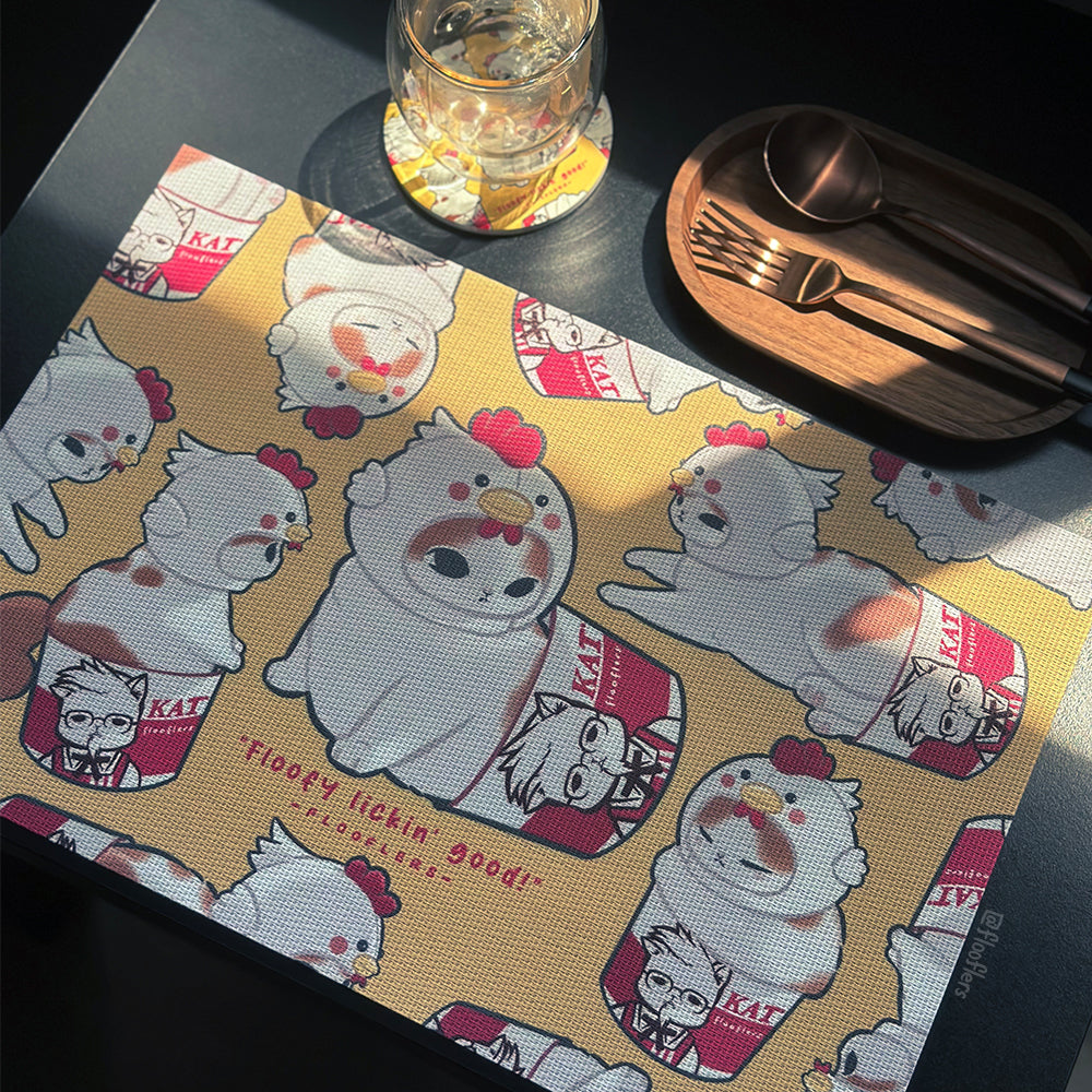 Floofy Lickin' Good - Placemat