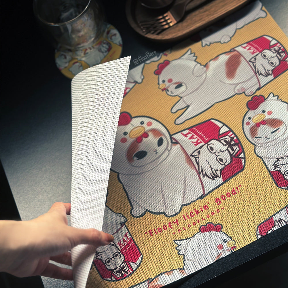 Floofy Lickin' Good - Placemat