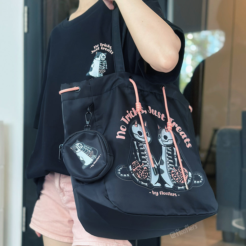 No Tricks, Just Treats - Nylon Bag