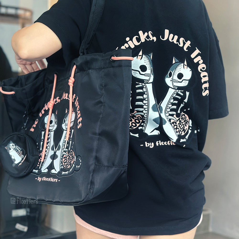 No Tricks, Just Treats - Nylon Bag
