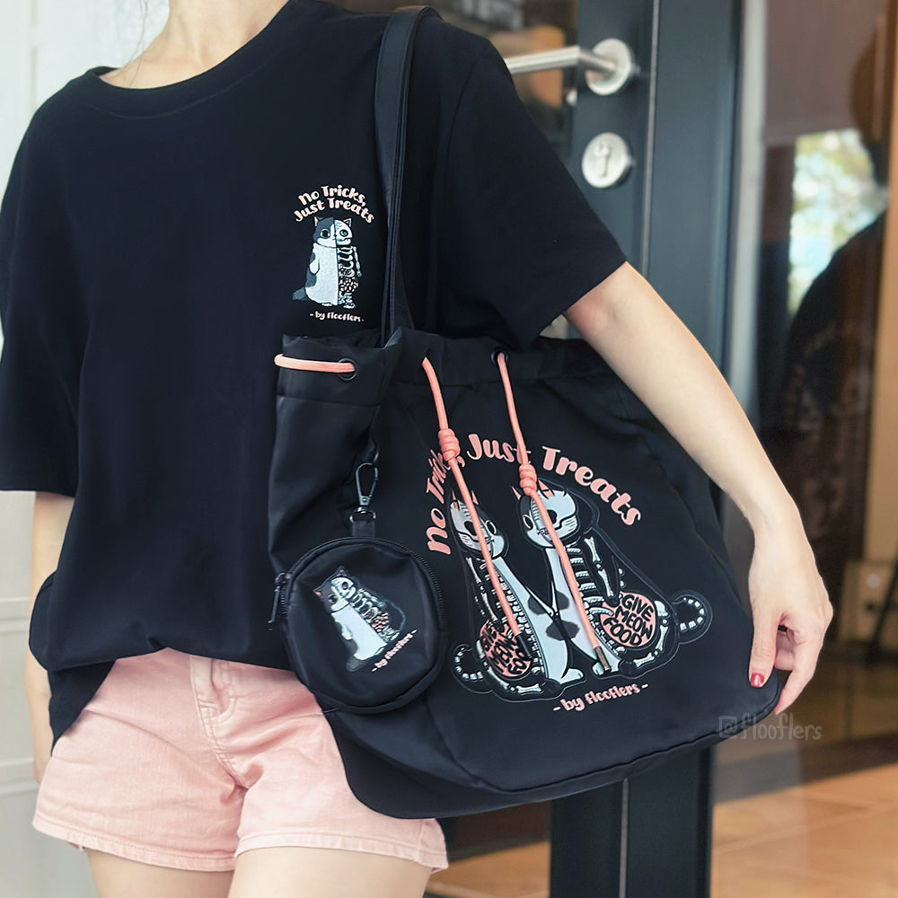 No Tricks, Just Treats - Nylon Bag