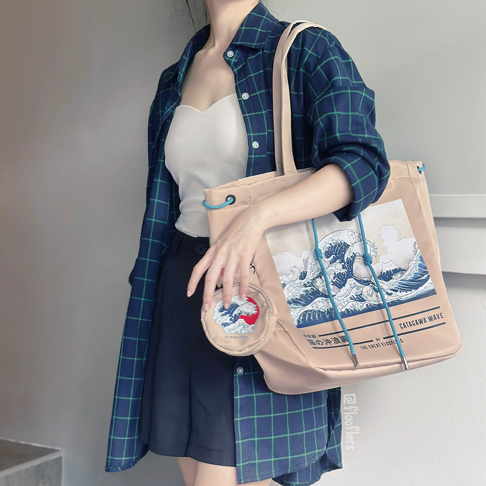 Catagawa Wave - Nylon Bag