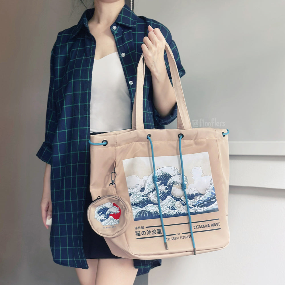 Catagawa Wave - Nylon Bag