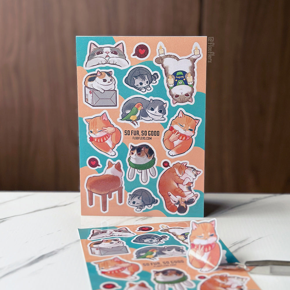 So Fur, So Good - Sticker Sheet