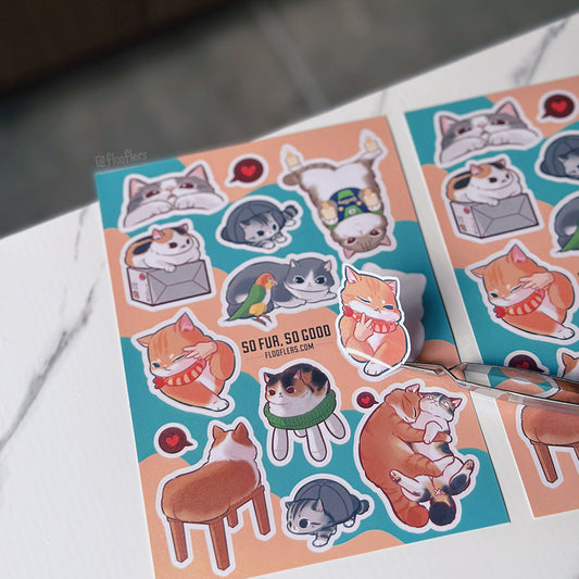 So Fur, So Good - Sticker Sheet