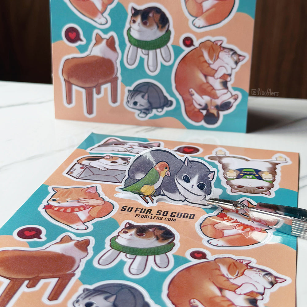 So Fur, So Good - Sticker Sheet