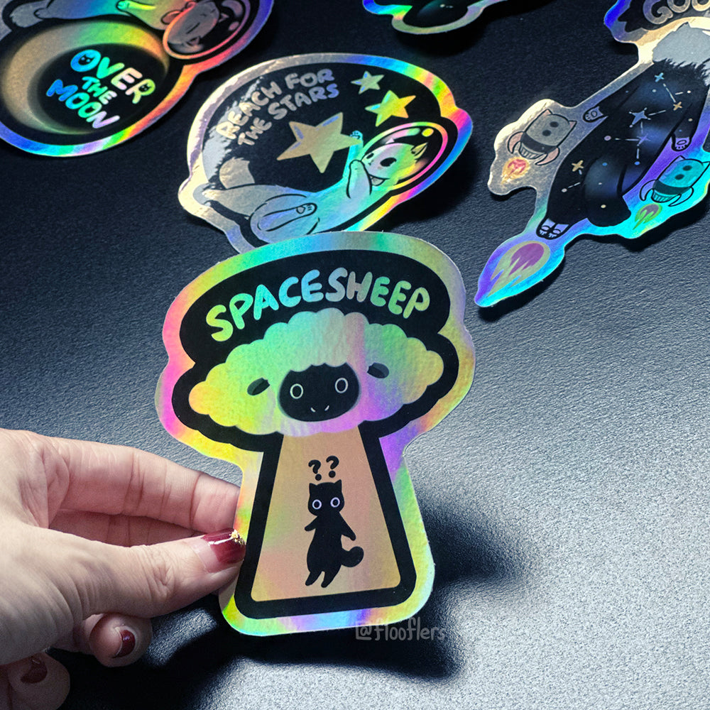 Over the Moon - Die-cut Sticker Set