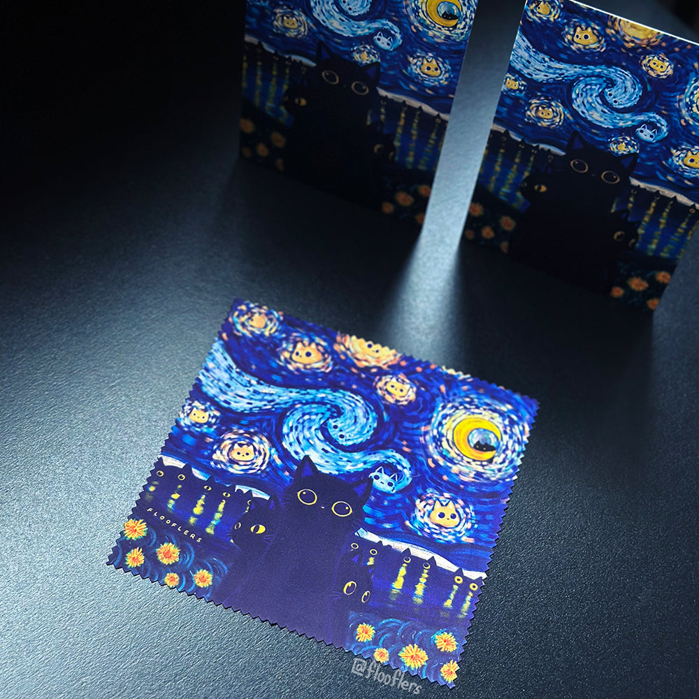 Starry Meows - Lens Cleaning Cloth