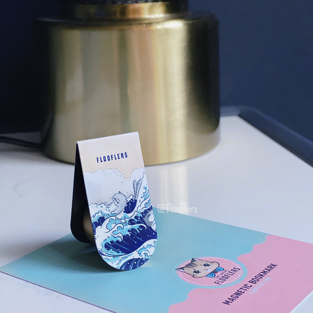Catagawa Wave - Magnetic Bookmark