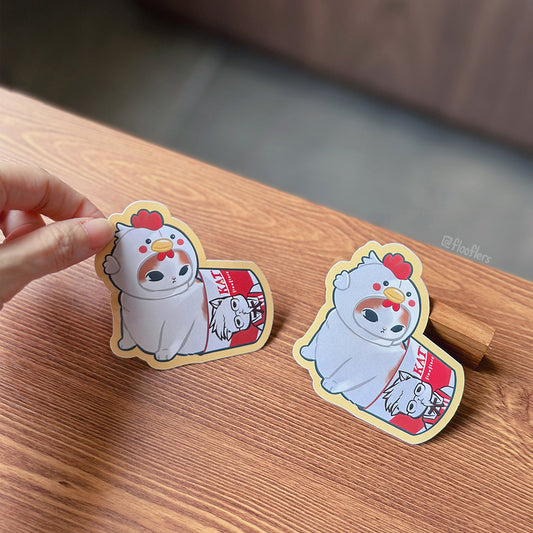 Floofy Lickin' Good - Die-cut Sticker
