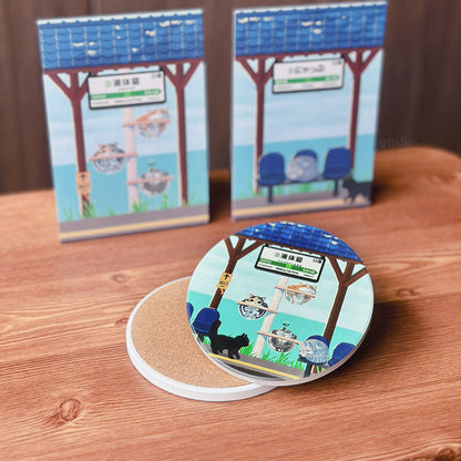 Cat Stations - Coaster