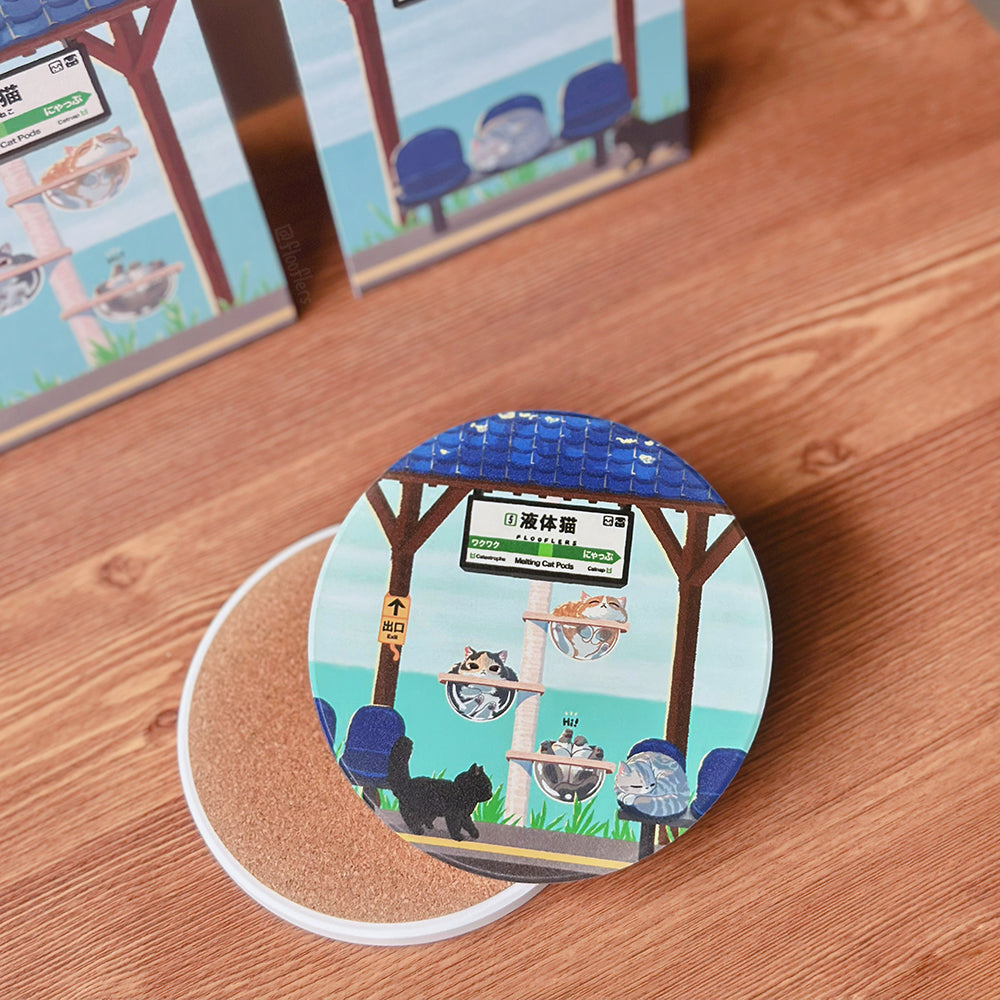 Cat Stations - Coaster