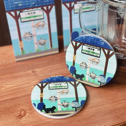 Cat Stations - Coaster