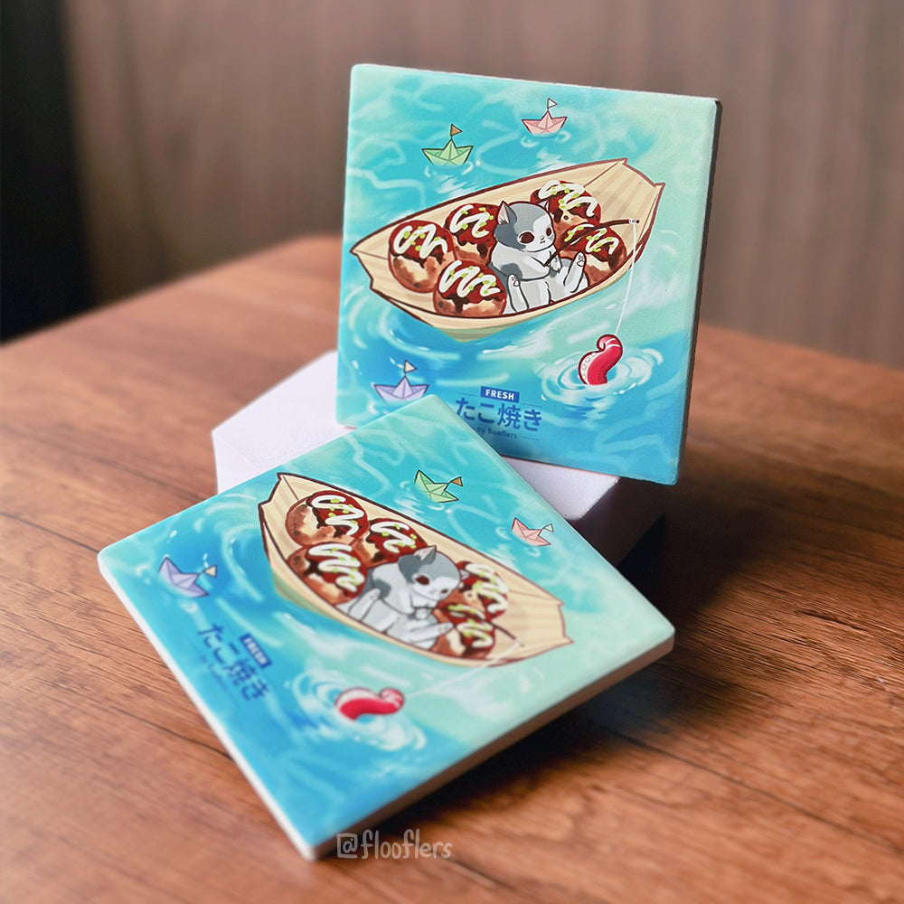 Tako Catfishing - Coaster