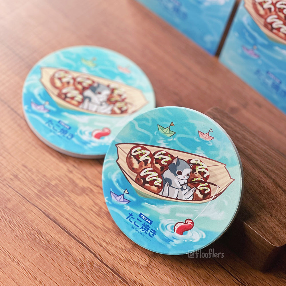 Tako Catfishing - Coaster