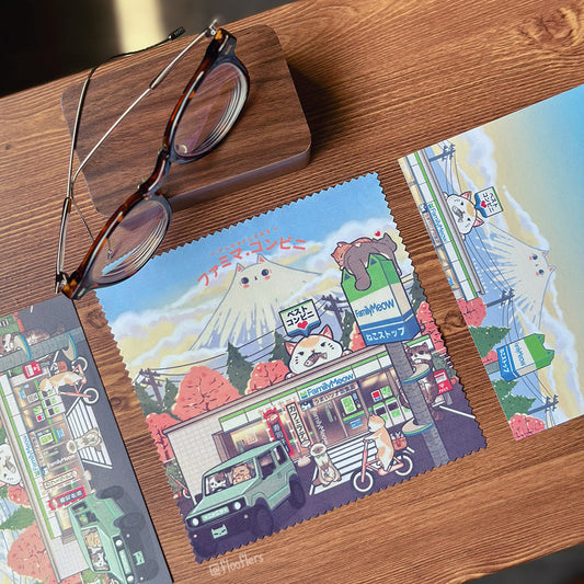 FamilyMeow - Lens Cleaning Cloth