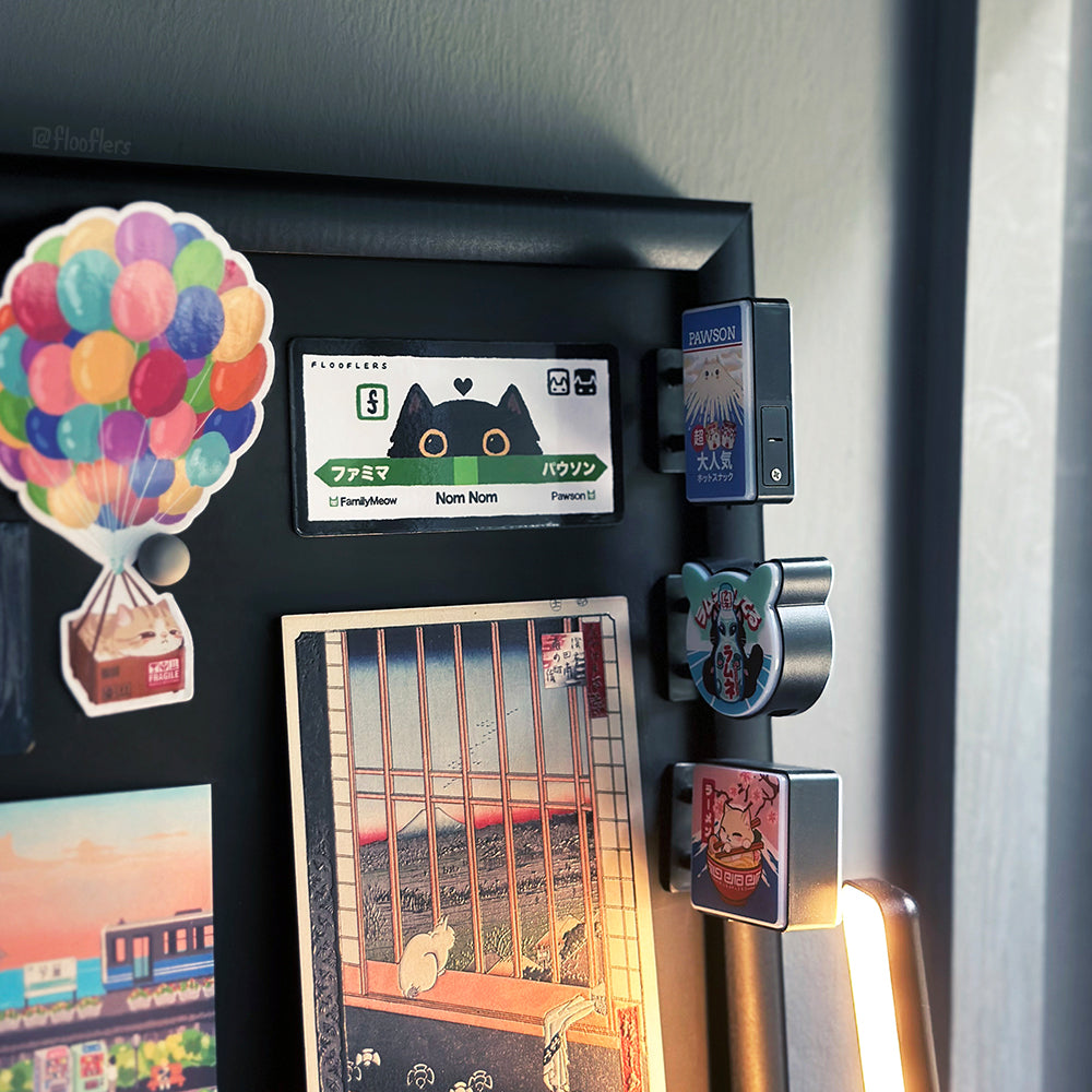 Nom Nom Station - Magnet