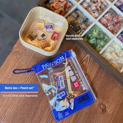 Konbini Shopping - Pawson Bento Box & Pouch Set