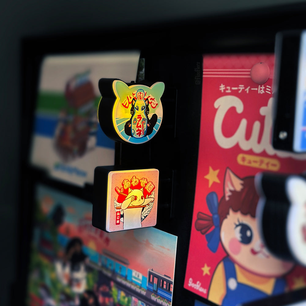 Ramune Pop - Mini Magnetic Led Sign
