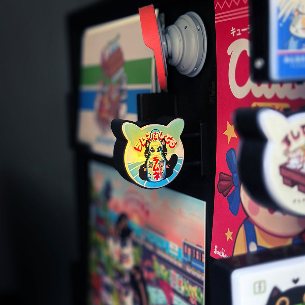 Ramune Pop - Mini Magnetic Led Sign