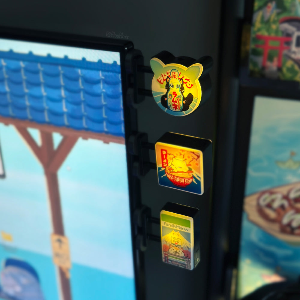 Ramune Pop - Mini Magnetic Led Sign