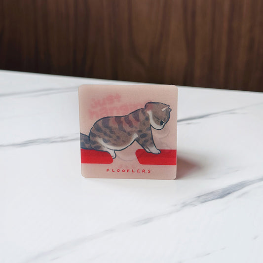 Just Hanging Out - Lenticular Sticker