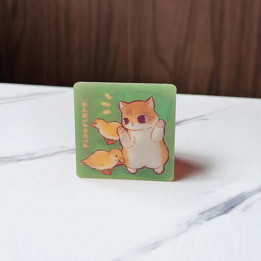 Quack Quack - Lenticular Sticker