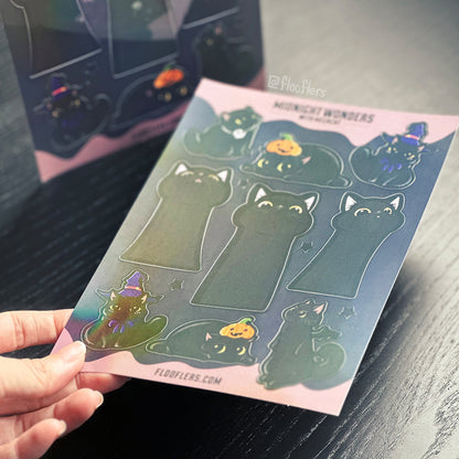 Midnight Wonders with MeerCat - Sticker Sheet