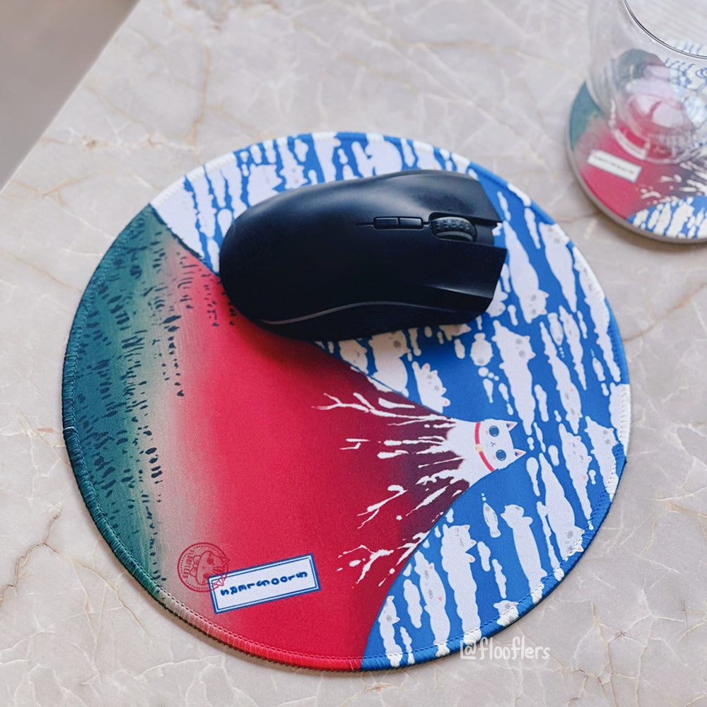 Fuji Melon - Mouse Mat