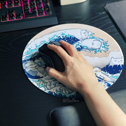 Catagawa Wave - Mouse Mat