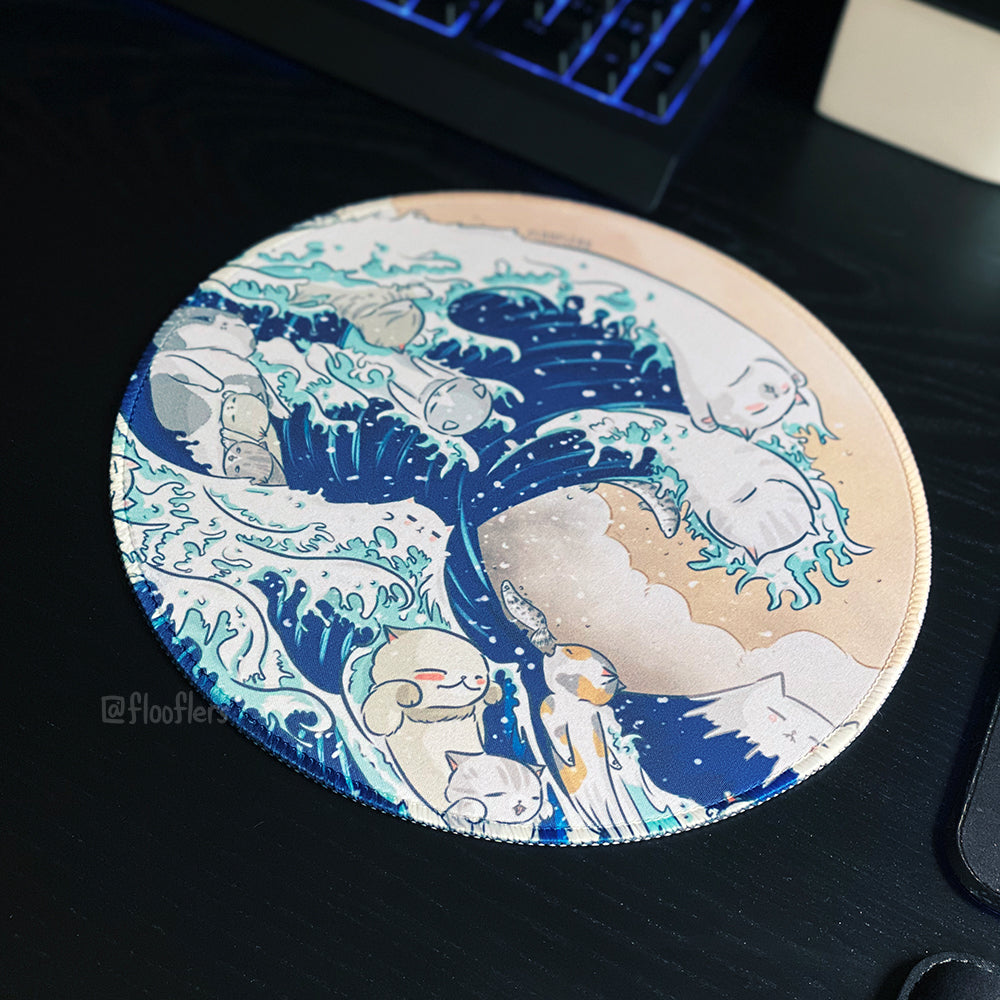 Catagawa Wave - Mouse Mat