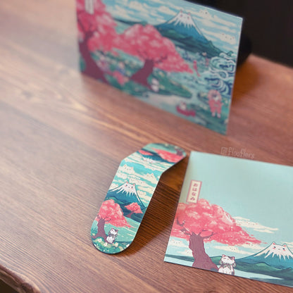 Ohanami - Magnetic Bookmark