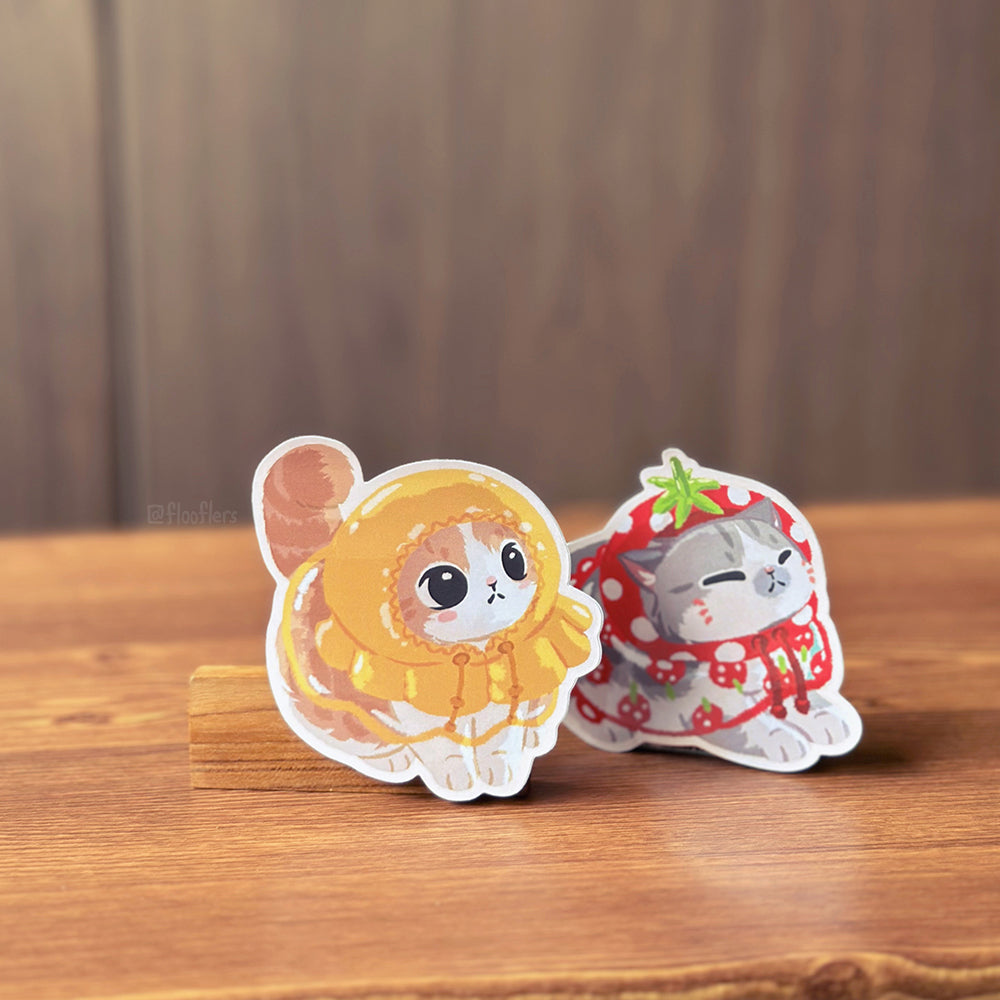 Little Raincoats - Die-cut Sticker Set