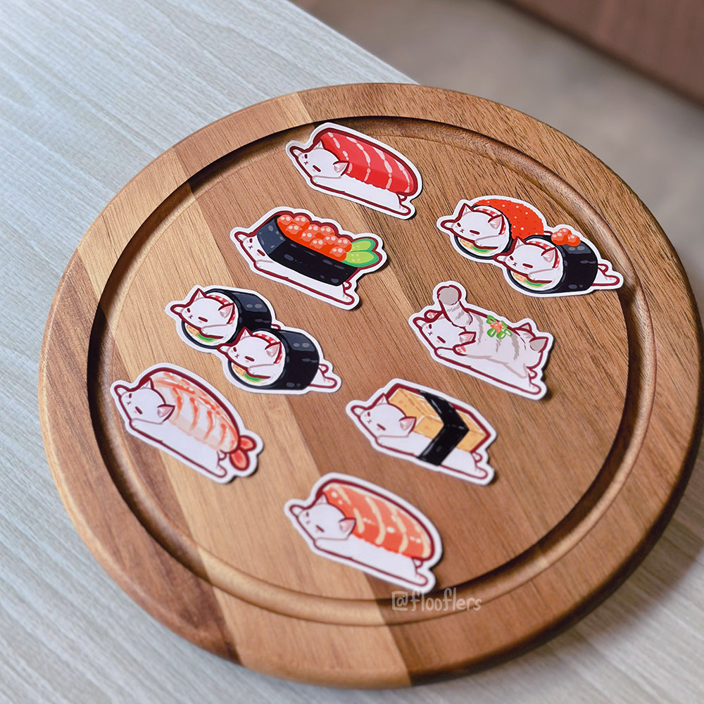 Sushi Omakase - Die-cut Sticker Set